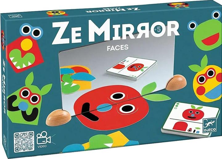 Djeco Ze Facce da specchio (Francese, Italiano, Tedesco)
