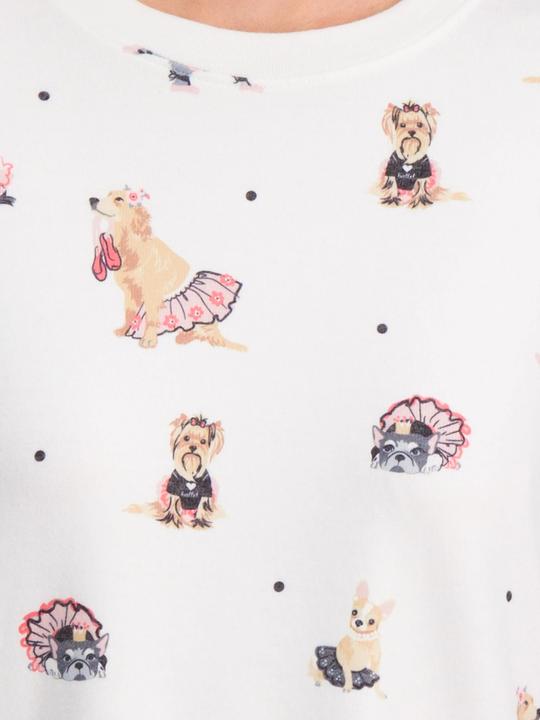 Produktbild Pj Salvage Pullover weiss/klein gemustert (40, L)