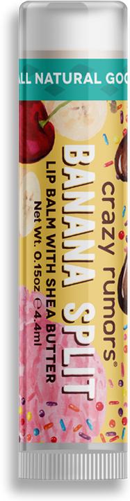 Actual product image Crazy Rumors Banana Split (Lip balm, 4.40 ml)