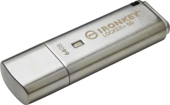 Produktbild Kingston IronKey Locker+ 50 (64 GB, USB-A, USB 3.2)