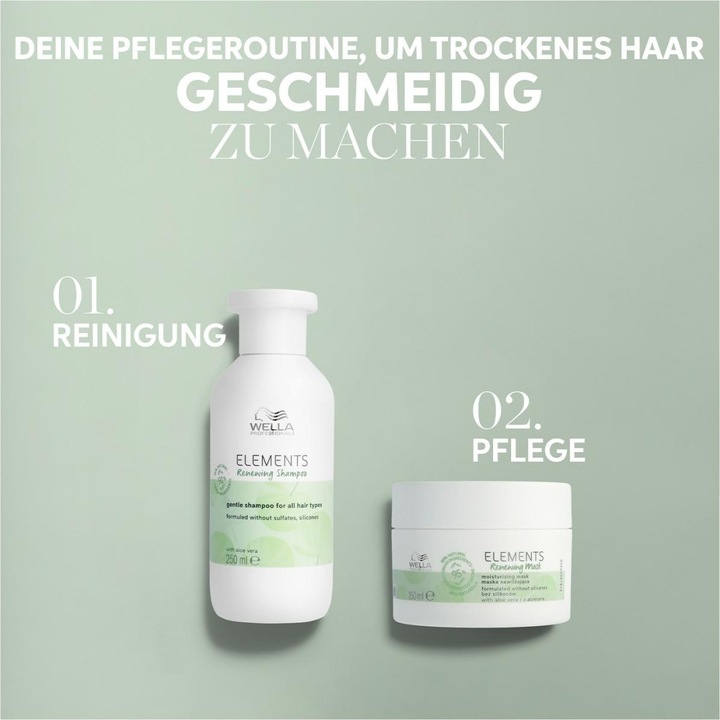 Produktbild Wella Elements (1000 ml, Flüssiges Shampoo)