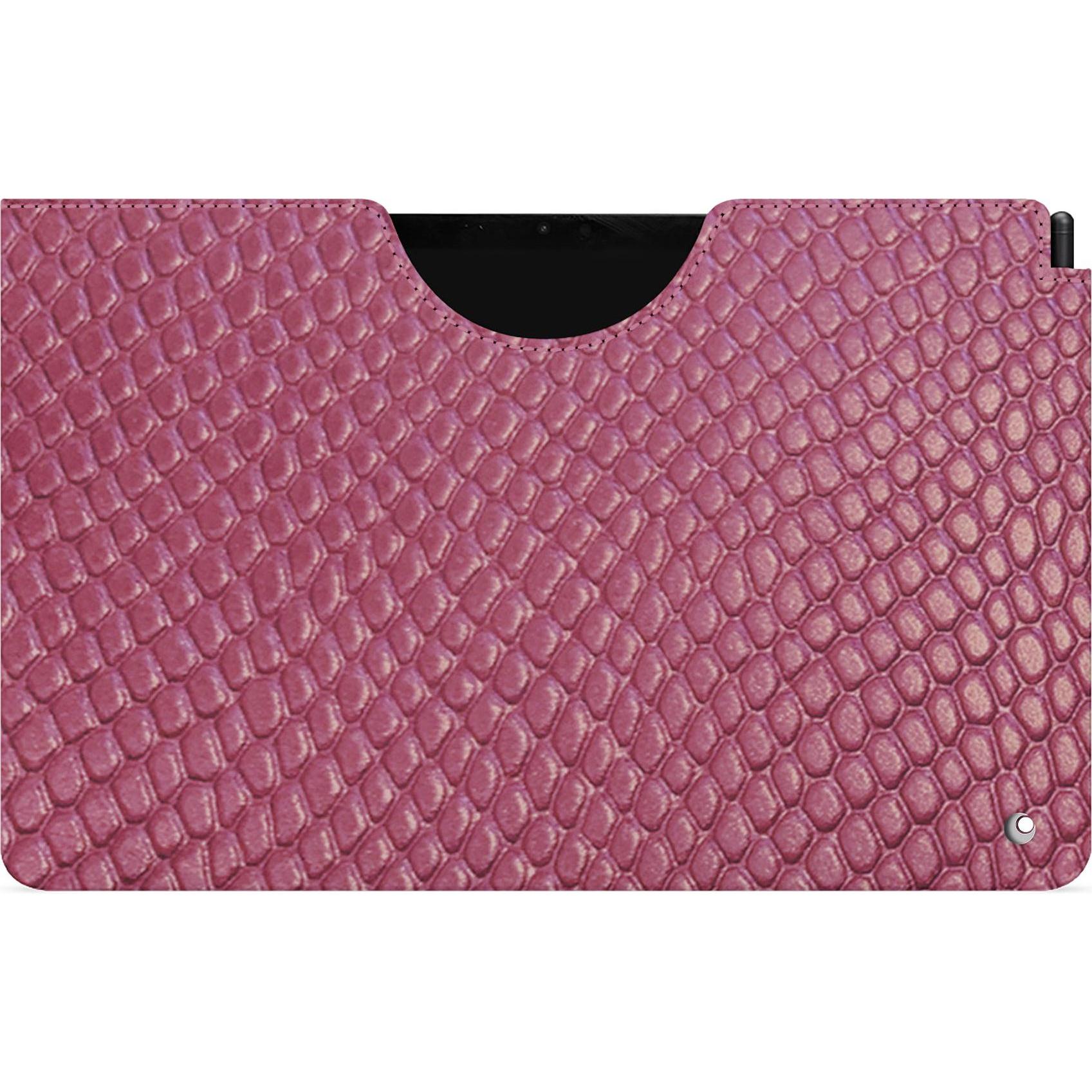 Noreve Lederschutzhülle (Galaxy Tab S9+), Tablet Hülle, Rosa