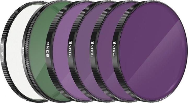 Produktbild Freewell Lens Filters - 6Pack ND8, ND16, ND32, ND64, CPL, SMIST 1/4 (Black Mist Filter)