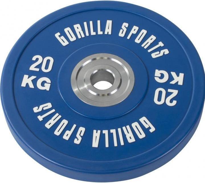 Gorilla Sports Piastre paracolpi (1 x 20 kg)