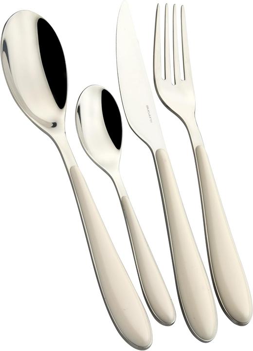 Produktbild Bugatti GGAU023F50 Gioia Dinner Service SANSteel 22 x 8 x 30 cm Ivory 24Piece (24 Stk., Besteck Set)