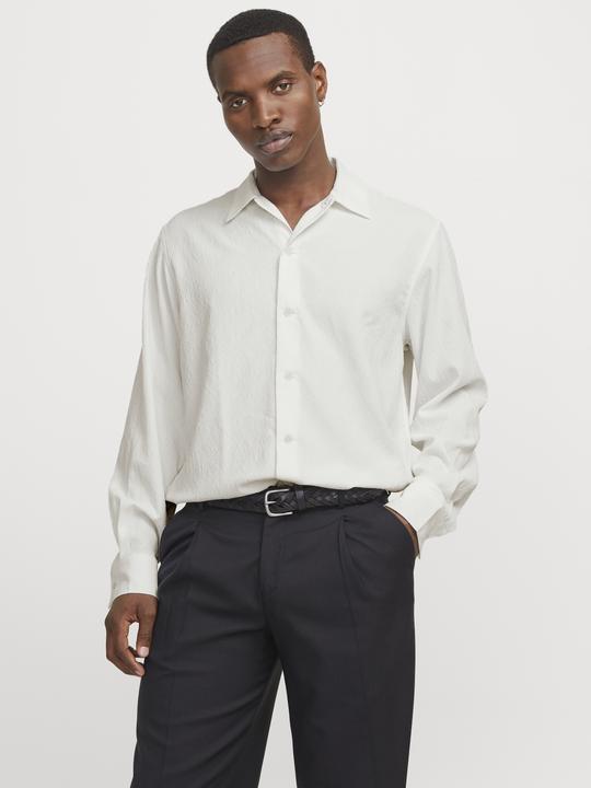Produktbild Jack & Jones Jprblatrend Jacquard L/S Shirt Styd Aw24 (XL)