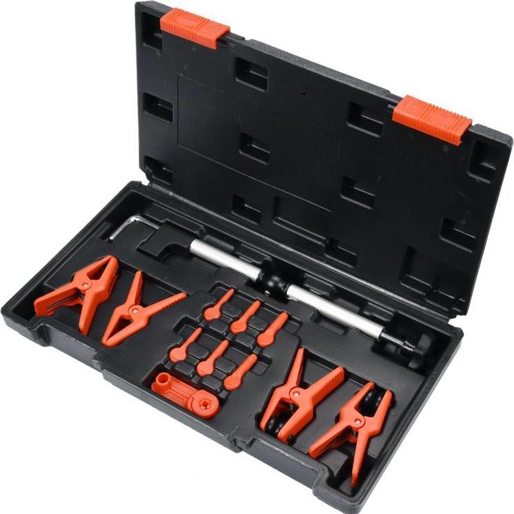 Yato, Zange, 12-tlg. Abklemmzange Set Kit Klemmzange Schlauchklemmzangen Schlauchklemmen Satz (36 mm)