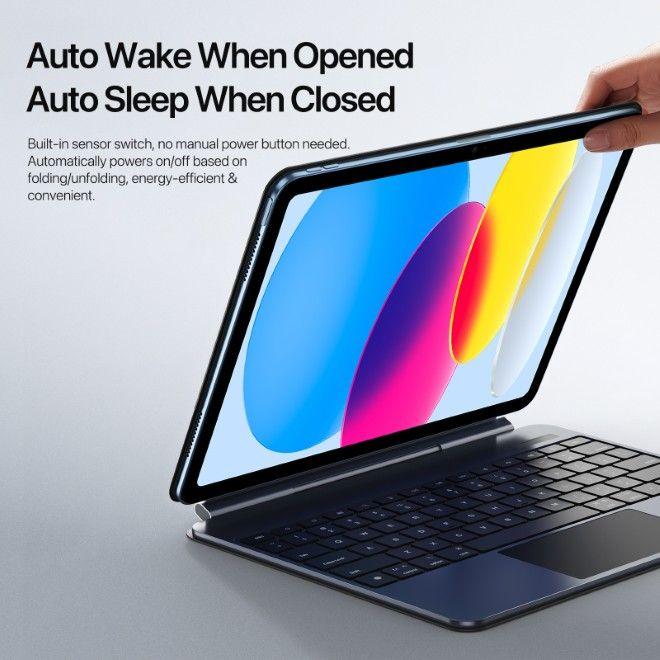 Image du produit Dux Ducis MK Pro Series Keyboard Case (US, Apple iPad 2022 (10e génération), Apple iPad 2025 (11e génération))