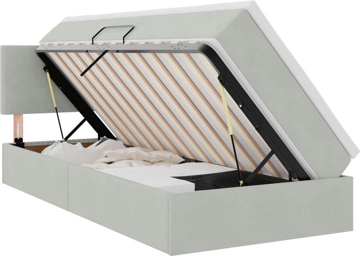 Image du produit vidaXL Modernes Bett (90 x 190 cm)