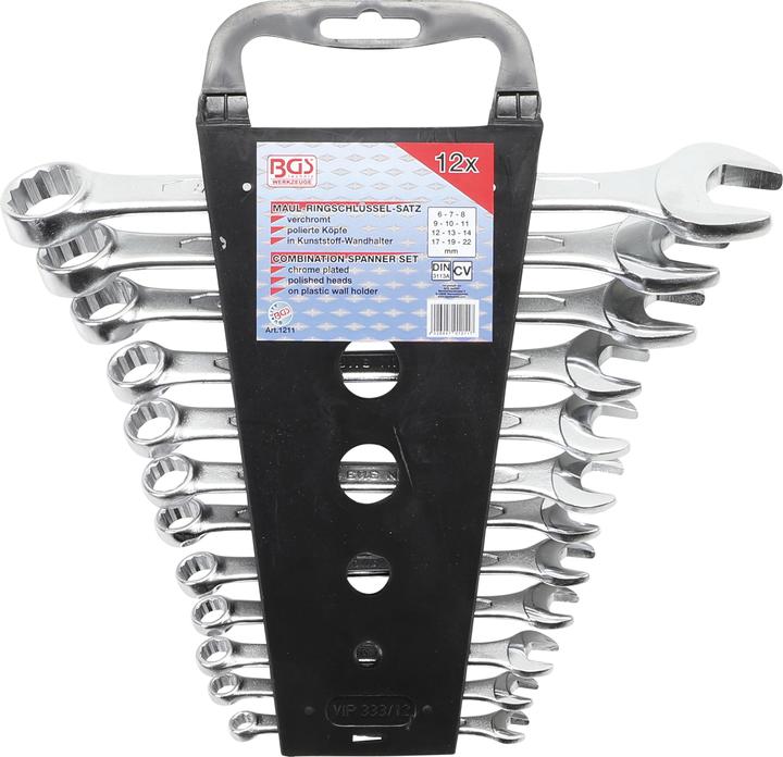 Image du produit BGS Jeu de clés mixtes à fourche (22 mm)