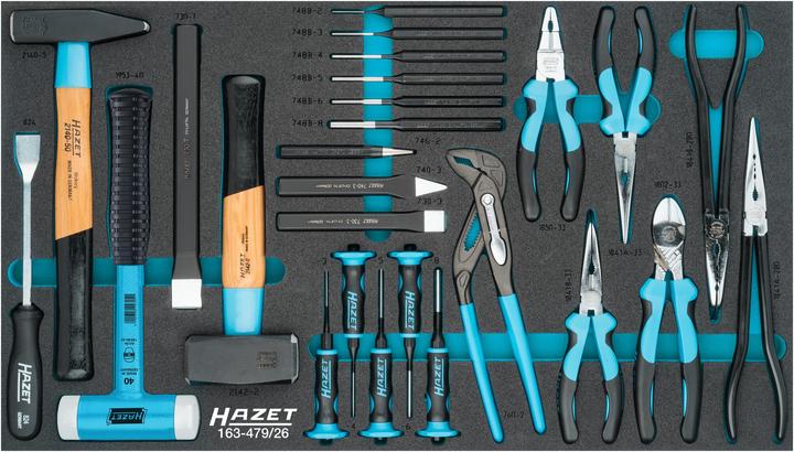 HAZET Universal Satz 163-479/26 ∙ Anzahl Werkzeuge: 26