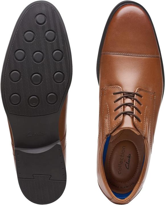 Produktbild Clarks Whiddon Cap heren Oxford Whiddon Cap, bruin, 40 EU