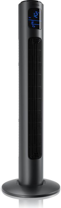 Brandson Ventilateur de tour, DC, silencieux et efficace, 12 vitesses, minuterie, oscillation, télécommande (50 dB)