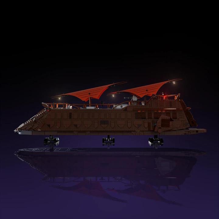 Produktbild Light my bricks LMB 2.0 LED Licht Set für LEGO® 75397 Star Wars - Jabbas Segelbarke