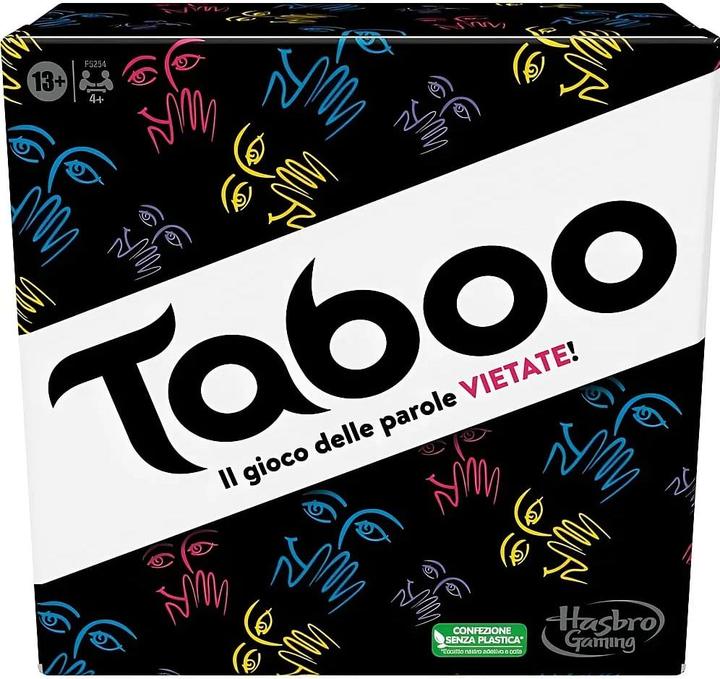 Actual product image Hasbro Gaming Taboo (Italian)