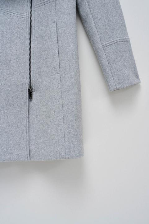 Image du produit Salsa Jeans Wool Coat With Fur Collar (XL)