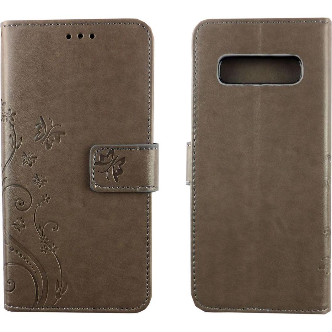 König Design Hülle Handy Schutz für Samsung Galaxy S10 Plus Case Cover Tasche Wallet Etui Neu (Samsung Galaxy S10+), Sma...