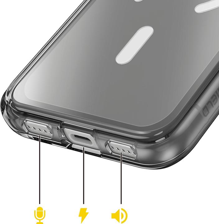 Produktbild RhinoShield Back Cover JellyTint MagSafe iPhone 17 Pro Max Ash Black (Apple iPhone 17 Pro Max)