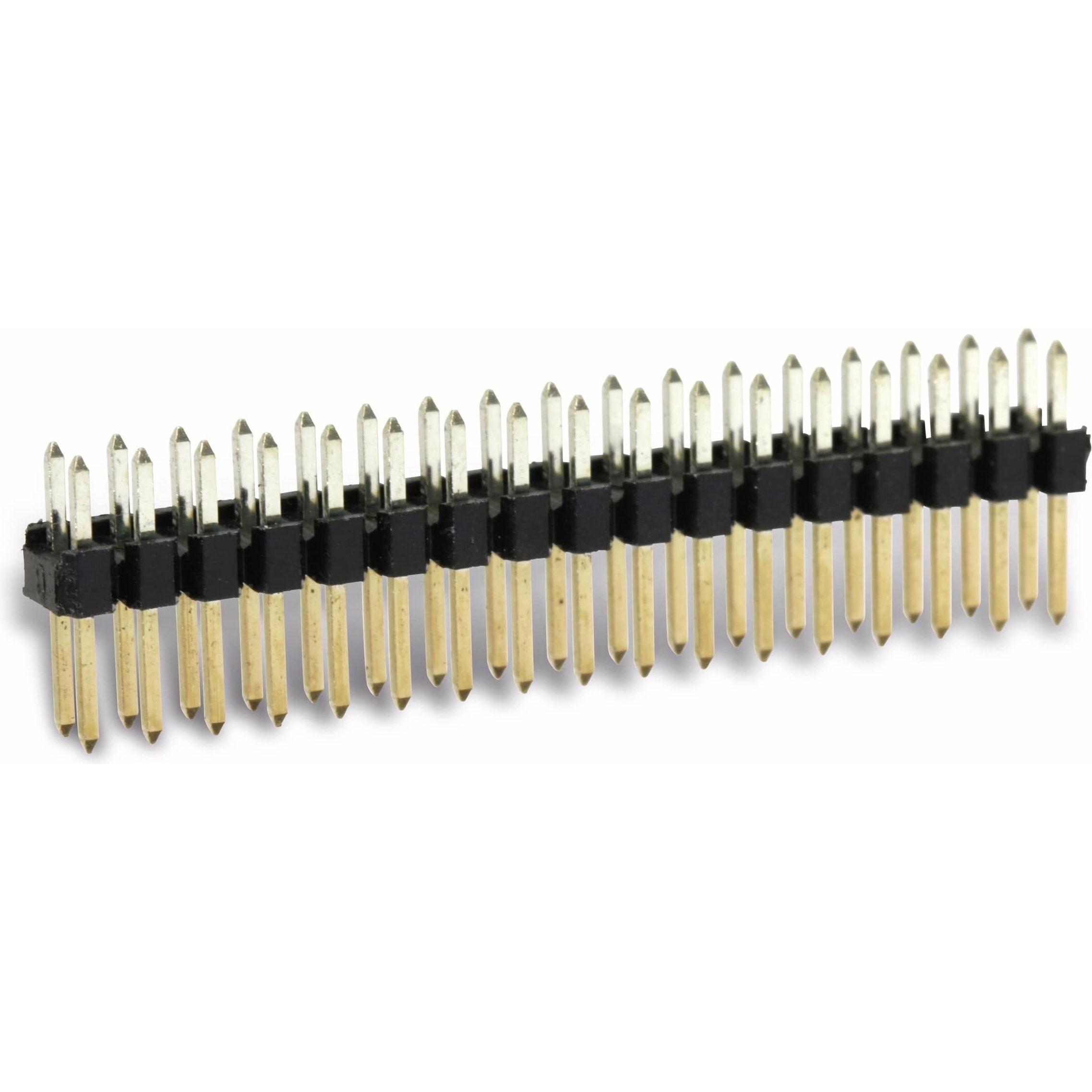 Connfly Stiftleiste, 2x13, RM2,54, gerade, Elektronikkabel + Stecker