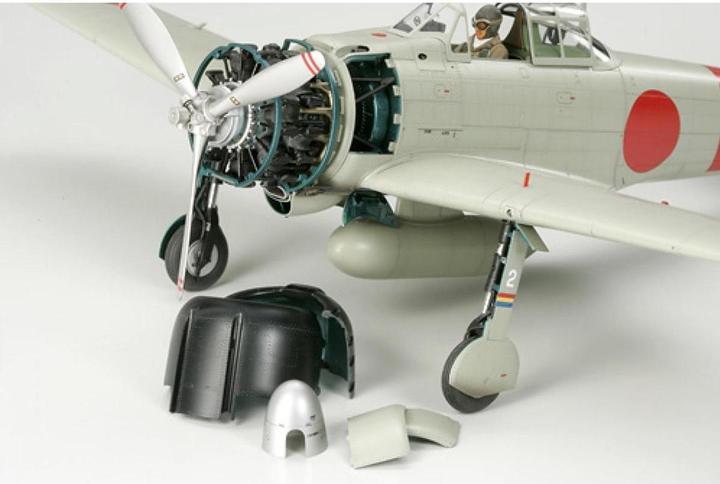 Actual product image Tamiya A6M2b Zero Model 21 (Zeke)