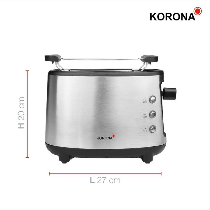 Produktbild Korona Single-Toaster, edelstahl