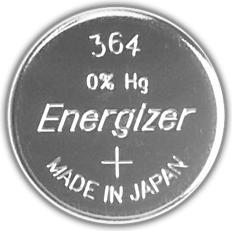Image du produit Energizer Oxyde d'argent 364/363 (1 pcs, SR60, 23 mAh)