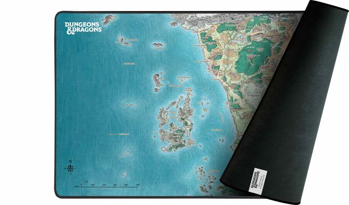 Produktbild Konix Dungeons + Dragons Faerun Map Mousepad XXL (XXL)