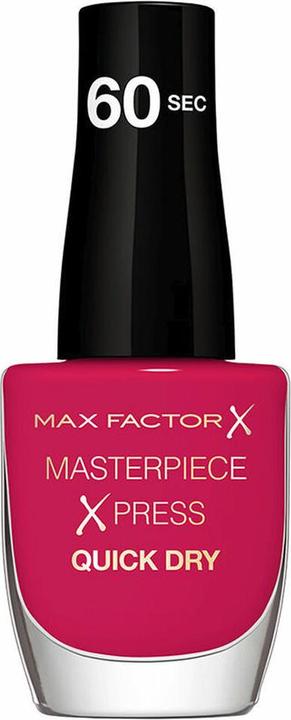 Max Factor Masterpiece Xpress Quick Dry Nail Polish 8 ml 250 Hot Hibiscus (Nº 250 Hot Hibiscus, Colour paint)