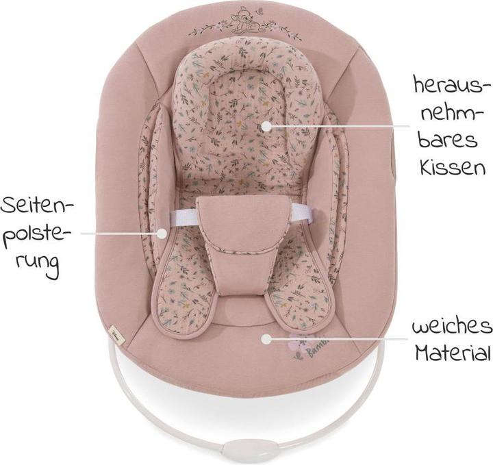 Produktbild Hauck Alpha Bouncer 2in1 Bambi Rose