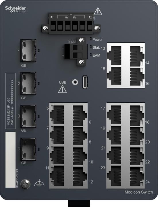 Produktbild Schneider Electric MCSESM243F4LG0 (20 Ports)