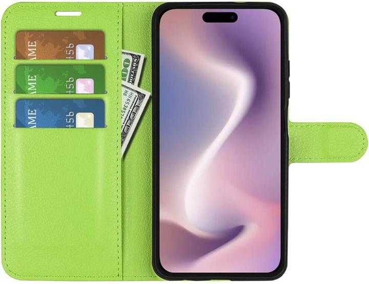 Actual product image Cover-Discount iPhone 16 Pro - Leather case (Apple iPhone 16 Pro)