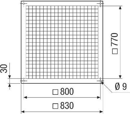 Produktbild Maico Berührungsschutzgitter