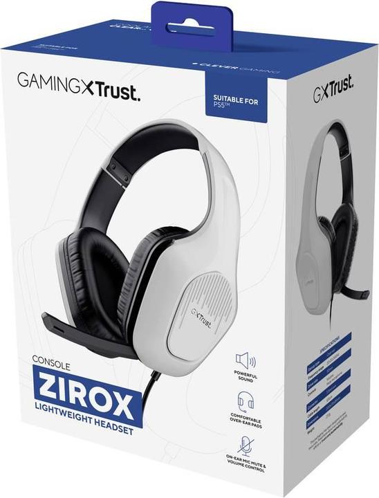 Actual product image Trust GXT415PS ZIROX HEADSET PS5 (Cable)