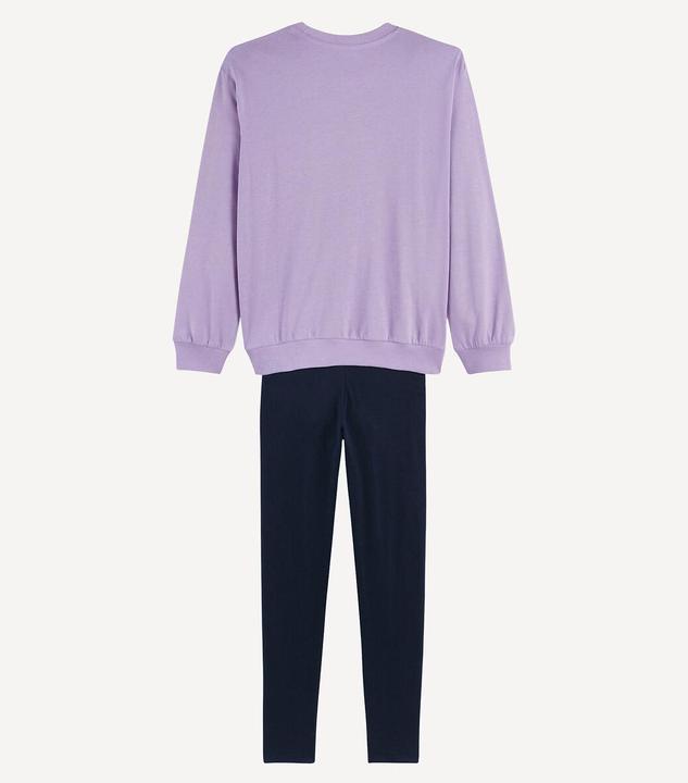 Actual product image La Redoute Collections Pyjama mit langen Ärmeln aus Baumwoll-Jersey (98)