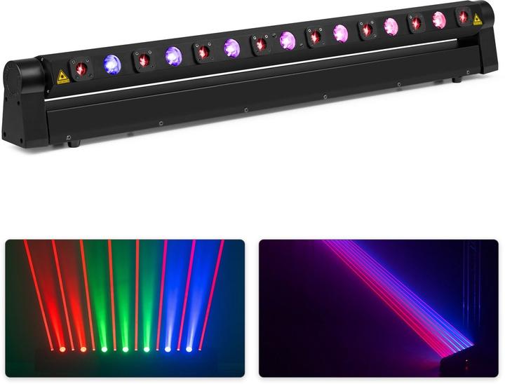 Actual product image BeamZ Hyaden LED Moving Bar (3 W, LED)