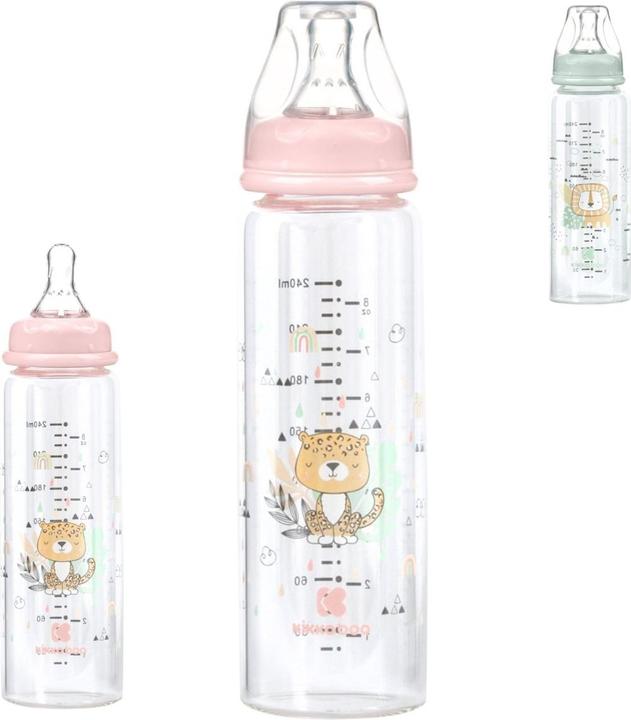 Produktbild Kikkaboo Baby Glasflasche Savanna 240 ml (240 ml)