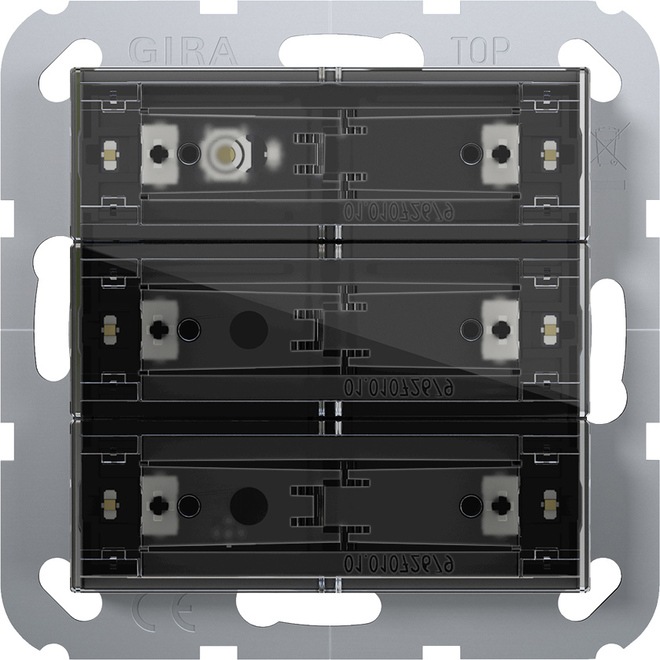 Actual product image Gira 504300 Touch sensor 4 Comfort 3f KNX Sy