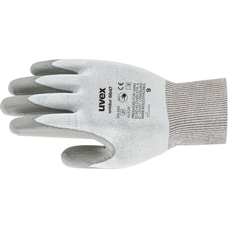 Uvex Safety, Schutzhandschuhe, unidur 6647 Strickhandschuhe (10)