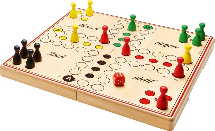 Image du produit Schmidt Spiele L'homme ne s'embête pas Deluxe (f) (Allemand)