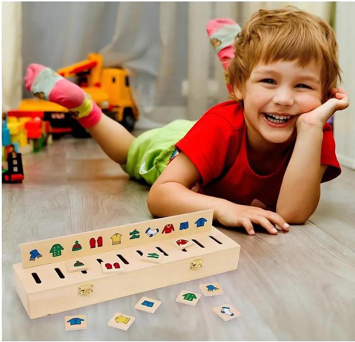 Actual product image small foot Image sorting box