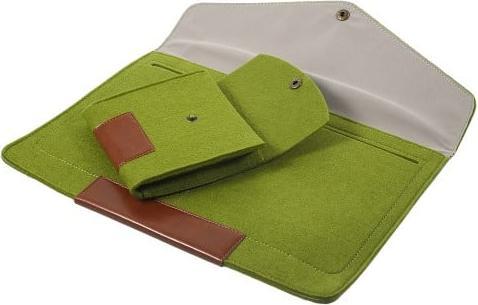 Produktbild Ueli Express Filz Tasche mit Etui 13 Zoll Grün (13")