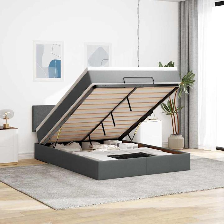 Produktbild vidaXL osmanischer Bettrahmen (140 x 190 cm)