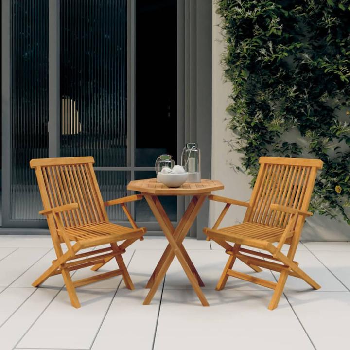 Produktbild vidaXL Garten Essgruppe (60 x 60 x 75 cm)