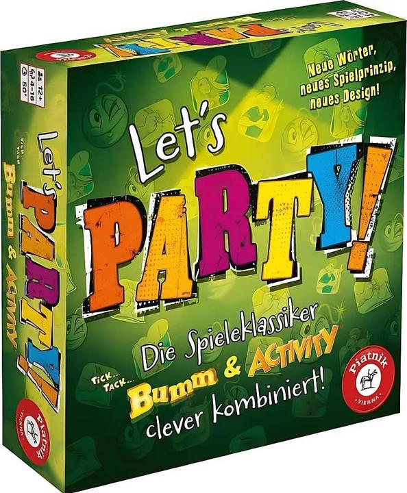 Produktbild Piatnik Let's Party Tick Tack Bumm Activity (Deutsch, 4 - 16 Spieler)