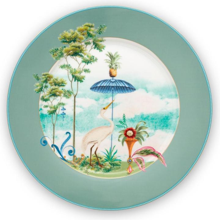 PIP Studio Jolie Blue Teller 32 cm (1x, 32 cm)