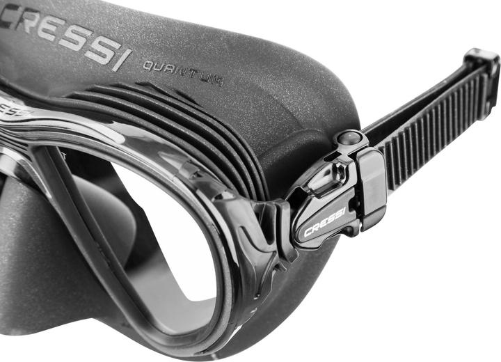 Produktbild Cressi Quantum (black/black, mirrored lens)