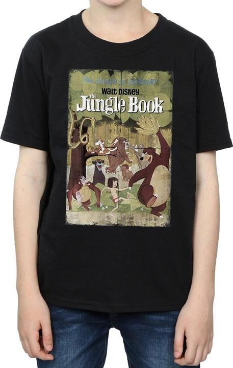 Produktbild Disney The Jungle Book Retro Poster TShirt Jungen (128)
