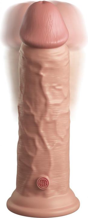 Actual product image Pipedream Vibro silicone dildo