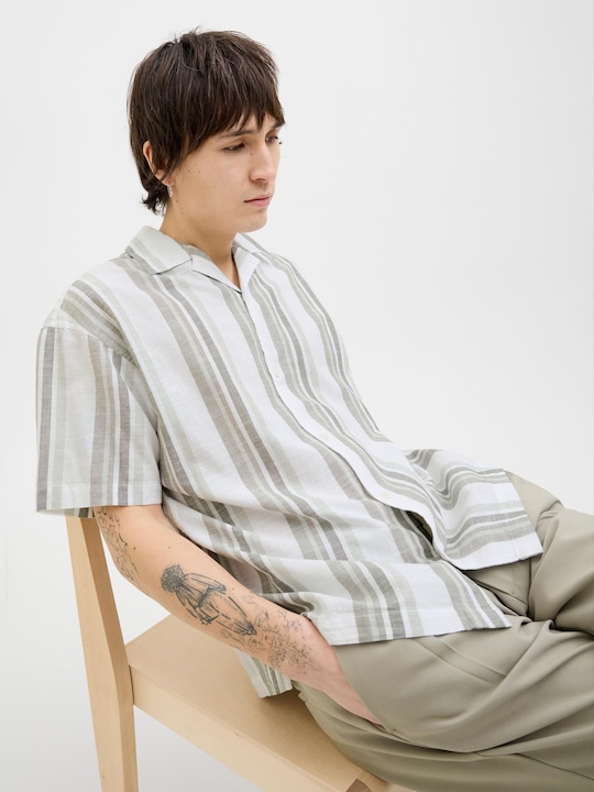 Immagine prodotto Jack & Jones Jprccsummer Stripe Resort S/S Shirt Sn (M)