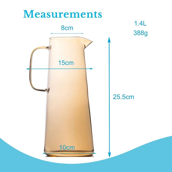 Produktbild Intirilife Karaffe mit Deckel und Sieb (1.40 l)